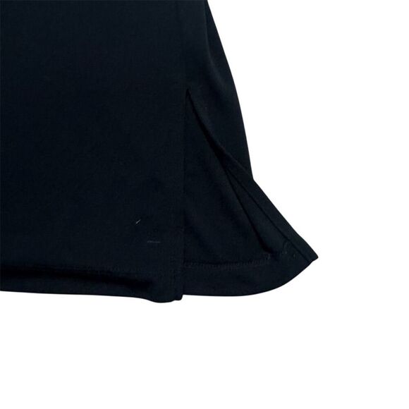 EUC BCBG Paris Women's Y2K Black Sleeveless A-Line Knee Length Dress Size M - Picture 3 of 4